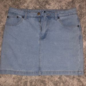 Denim skirt